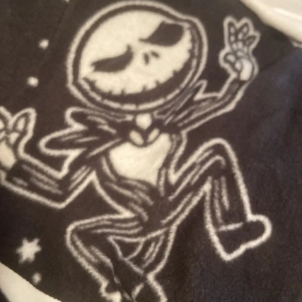 Boys Jack‎ Skellington Zip-up Union Suit (Size XS 4-5) BRAND NEW W TAGS
